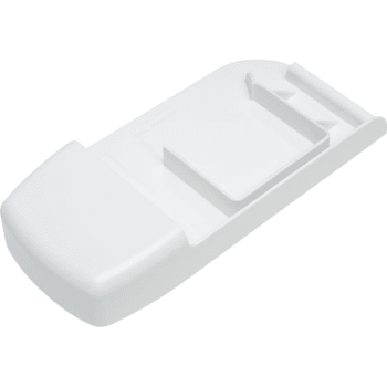 Image for GE Refrigerator Front Shelf Cap Left Hand White from HD Supply