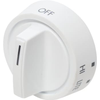 Image for Frigidaire Range Oven Knob White from HD Supply