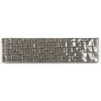 Image for Abolos Wavy Squares 2 In X 8 In. Glossy Small Subway Tile, Gray, Case Of 99 from HD Supply