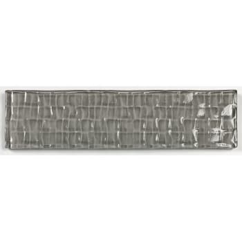 Image for Abolos Wavy Squares 2 In X 8 In. Glossy Subway Tile, Pebble Gray, Case Of 99 from HD Supply