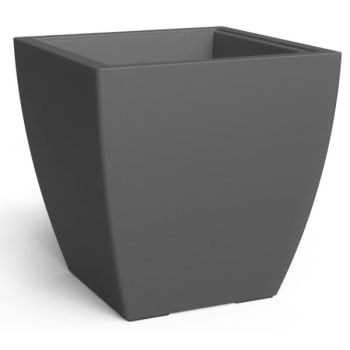 Image for Mayne Kobi 24 Inch Tall Gray Self Watering Square Planter from HD Supply