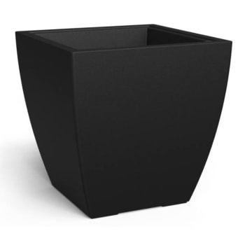 Image for Mayne Kobi 24 Inch Tall Black Self Watering Square Planter from HD Supply