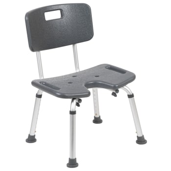 Flash Furniture Hercules Adjustable Shower Chair (Gray)