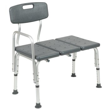 Image for Flash Furniture Hercules Shower Transfer Bench (Gray) from HD Supply
