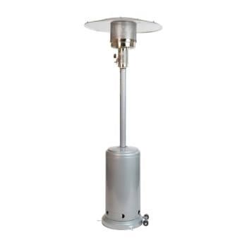 Image for Flash Furniture Round Outdoor Patio Heater, Silver, 7.5 Feet Tall from HD Supply