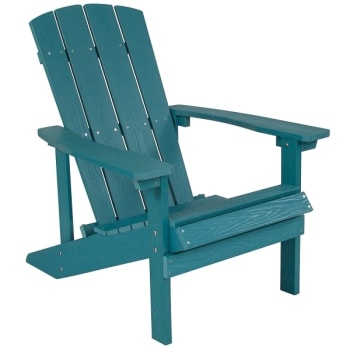Image for Flash Furniture Sea Foam Poly Resin Adirondack Chair from HD Supply