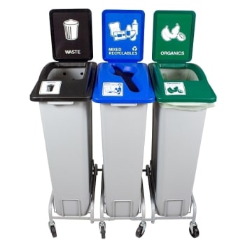 Image for Ecosafe Ecostation Dolly Unit With Wheels For 23 Gallon Bin from HD Supply