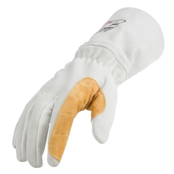 212 Performance Arc Premium Stick Welding Gloves, Gsa Compliant, Large, White