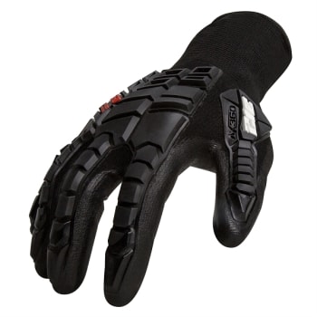 212 Performance Seamless Impact Lite Work Gloves, Medium, Black