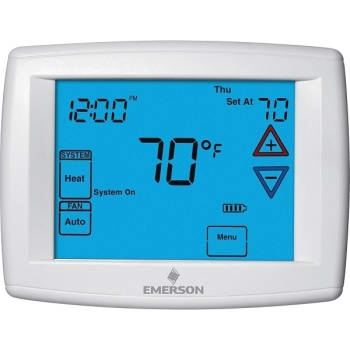 Image for White-Rodgers Single Stage 12 Blue Touchscreen Single Stage Thermostat from HD Supply