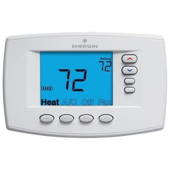 Image for White-Rodgers Universal 6 Screen Easy Reader Thermostat from HD Supply