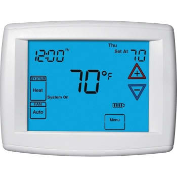 Image for White-Rodgers 12" Blue Touchscreen Universal Thermostat from HD Supply