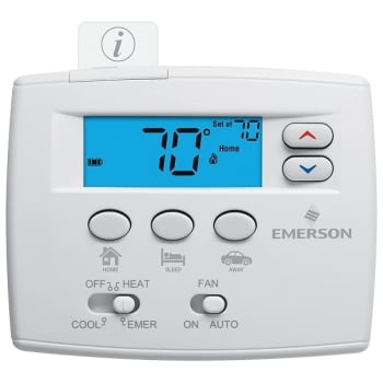 Image for White-Rodgers Easy Set Non Programmable 2 Thermostat from HD Supply