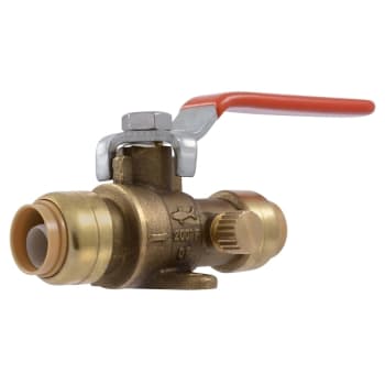 Image for Sharkbite 1/2 in. Brass Push to Connect Drop Ear Ball Valve, Package Of 12 from HD Supply
