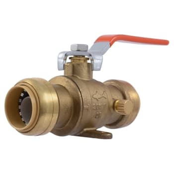 Image for Sharkbite 1 In. Brass Push To Connect Drop Ear Ball Valve, Package Of 6 from HD Supply