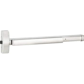 Precision 36 in Key Latchbolt Rim Exit Device (Satin Stainless Steel)