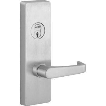 Image for Precision Key Control Lever Lhr Exit Device Trim (Satin Stainless Steel) from HD Supply