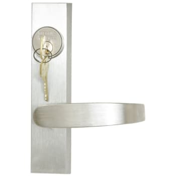Image for Sargent Key Latch Rhr Classroom Lever Exit Device Trim (Satin Chrome) from HD Supply