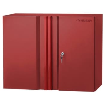 Image for Husky Welded Wall Cabinet in Red, 28 in. W x 22 in. H x 14 in. D from HD Supply