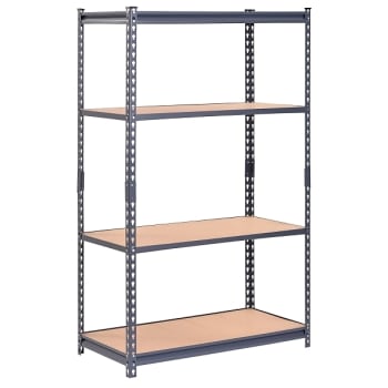 Image for Muscle Rack 4-Tier Steel Shelving In Gray, 36 In. W X 60 In. H X 18 In. D from HD Supply