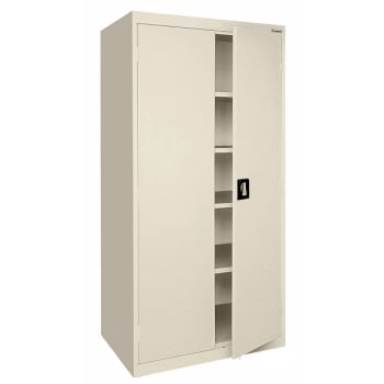 Image for Sandusky Garage Cabinet In Putty, 36 In. W X 72 In. H X 18 In. D from HD Supply