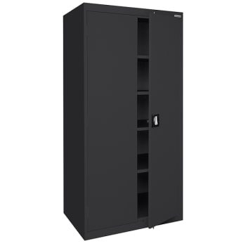 Image for Sandusky Garage Cabinet In Black, 36 In. W X 72 In. H X 18 In. D from HD Supply