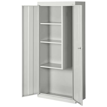 Image for Sandusky Garage Cabinet In Dove Gray, 30 In. W X 66 In. H X 15 In. D from HD Supply