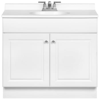 Rsi Home Products 36 In X 31 In X 18 In Richmond Bathroom Vanity Cabinet, White