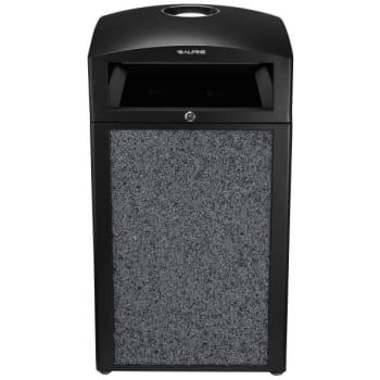 Image for Alpine Industries 40-Gallon All-Weather Trash Can With Grey Stone Panels from HD Supply
