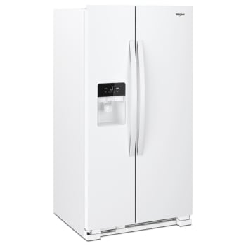 Image for Whirlpool 25 Cf Side By Side Refrigerator White from HD Supply