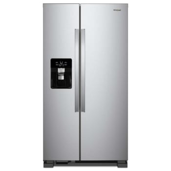 Image for Whirlpool 25 Cf Side By Side Refrigerator Ss from HD Supply