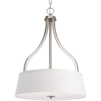 Image for Progress Lighting Arden 18 In. 3-Light Pendant Fixture (Brushed Nickel) from HD Supply