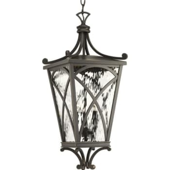 Image for Progress Lighting Cadence 10 x 24 in. 3-Light Outdoor Lantern (Oil-Rubbed Bronze) from HD Supply