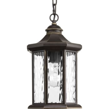 Image for Progress Lighting Edition 7.13 x 13.25 in. 1-Light Outdoor Lantern (Antique Bronze) from HD Supply