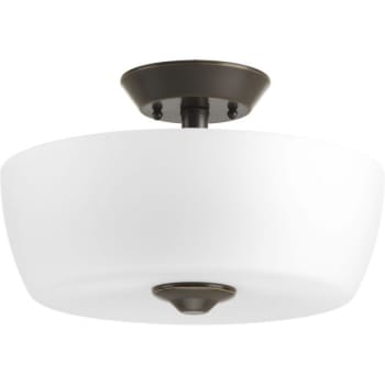 Image for Progress Lighting® Leap Incandescent Semi-Flush Mount Light from HD Supply