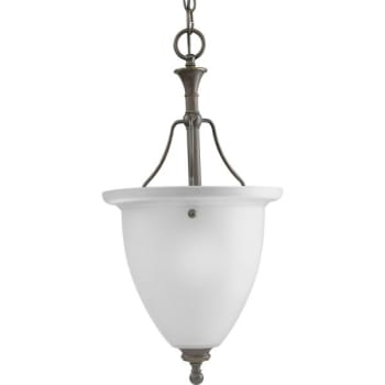 Image for Progress Lighting LED Madison Antique Bronze One-Light Inverted Pendant from HD Supply