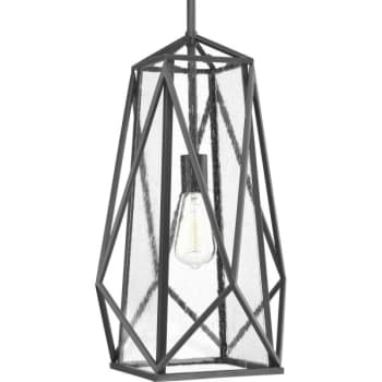 Image for Progress Lighting Marque 12 in. 1-Light Pendant Fixture (Graphite) from HD Supply