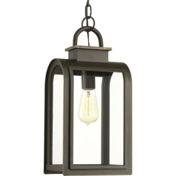 Image for Progress Lighting Refuge 8 X 16 In. 1-Light Outdoor Lantern (Oil Rubbed Bronze) from HD Supply