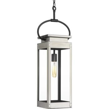 Image for Progress Lighting Union Square 7 X 27.38 In. 1-Light Outdoor Lantern (Stainless Steel) from HD Supply