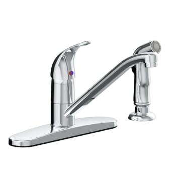 Image for Seasons® Premier™ Single-Handle Kitchen Faucet With Side Sprayer In Chrome from HD Supply
