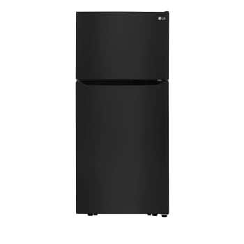 Image for LG 30 in. 20.2 cu. ft. Top Freezer Refrigerator (Black) from HD Supply