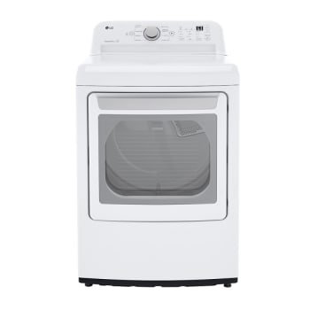 Image for Lg 7.3 Cu. Ft. White Ultra Large High Efficiency Gas Dryer from HD Supply