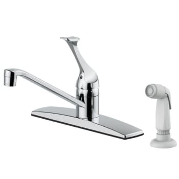 Image for Seasons® Single-Handle Kitchen Faucet With Side Sprayer In Chrome from HD Supply