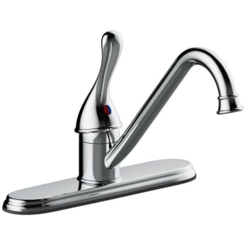 Image for Seasons® Anchor Point Single-Handle Standard Kitchen Faucet In Chrome from HD Supply