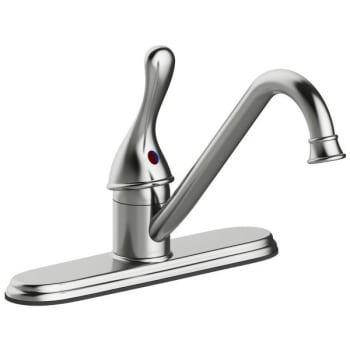 Image for Seasons® Anchor Point™ Single-Handle Kitchen Faucet in Stainless Steel from HD Supply