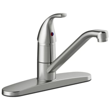Image for Seasons® Anchor Point Single-Handle Standard Kitchen Faucet In Stainless Steel from HD Supply