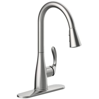 Seasons® Westwind™ Single-Handle Pull Down High-Arc Kitchen Faucet In Stainless Steel