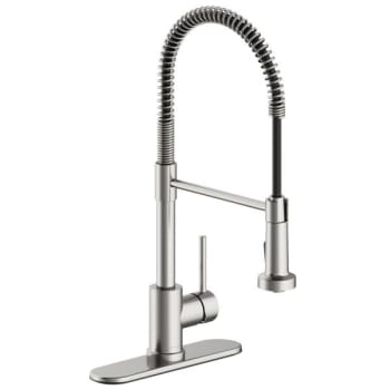 Seasons® Westwind™ Single Handle Kitchen Faucet, Pull Down Stainless Steel