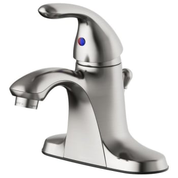 Image for Seasons® Anchor Point 4 In. Centerset Single-Handle Bathroom Faucet In Brushed Nickel With Quick Install Pop-Up from HD Supply