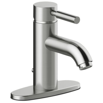 Image for Seasons® Westwind Single Hole Single-Handle Bathroom Faucet In Brushed Nickel With Quick Install Pop Up from HD Supply